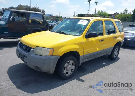 2001 Ford Escape Xls из США, поврежденный, VIN 1FMYU01161KA71784